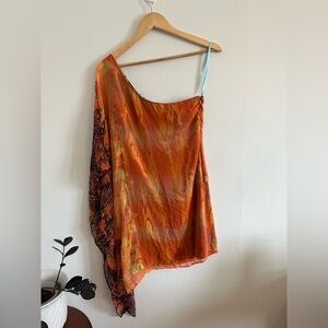 Marciano silk dress size medium